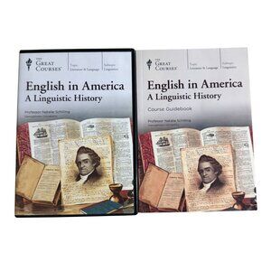 Great Courses English in America A Linguistic History CDs Guidebook Schilling